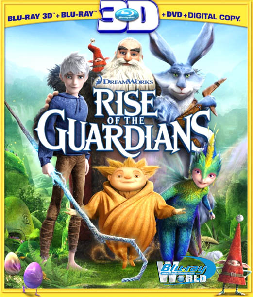 F255 - Rise of the Guardians - sự trổi dậy của các vị thần 3D 50G (DTS-HD 7.1) 